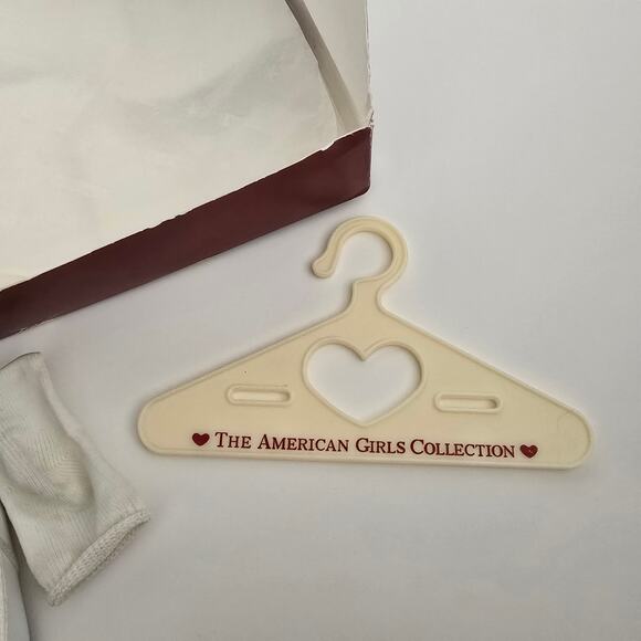 American Girl Nellie's Pajamas Box, Hanger, Replacement White Shoe and Sock - Picture 3 of 6